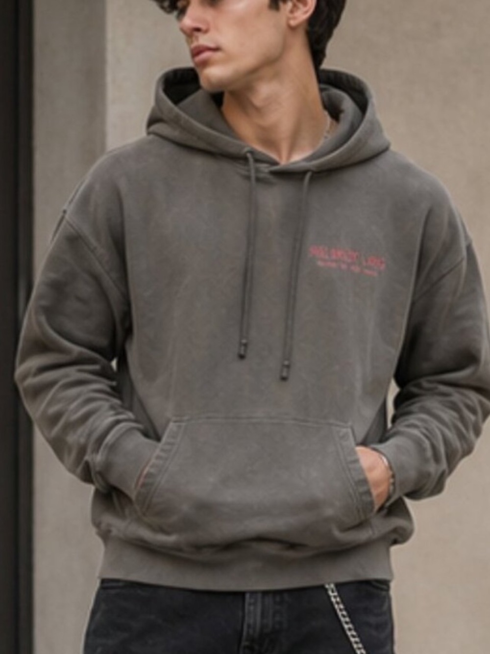 Helmut Lang *flawed* The Helmut Lang Hooded Sweatshirt Size M 38732